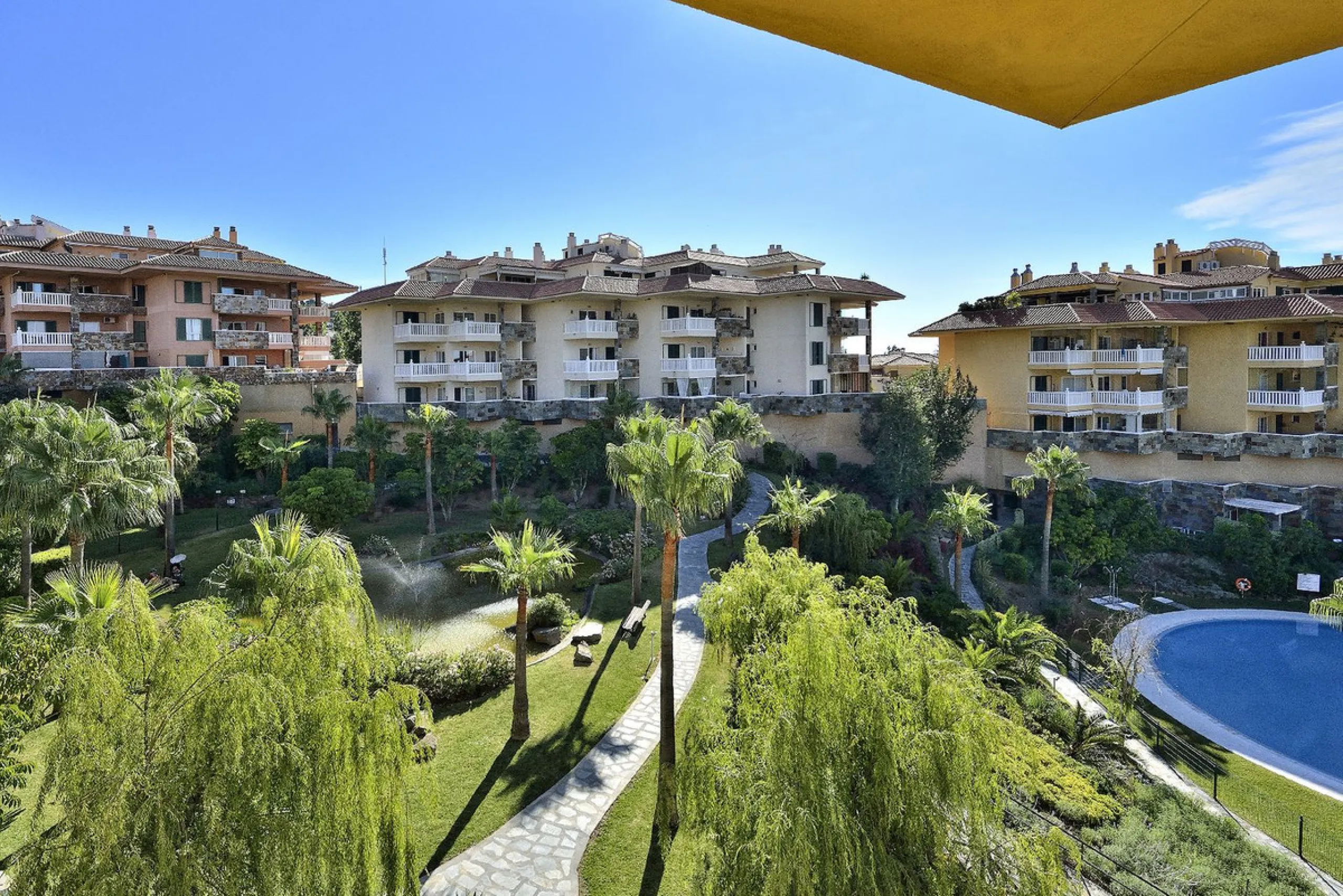 Spacious  apartment with terrace and unobstructed views.