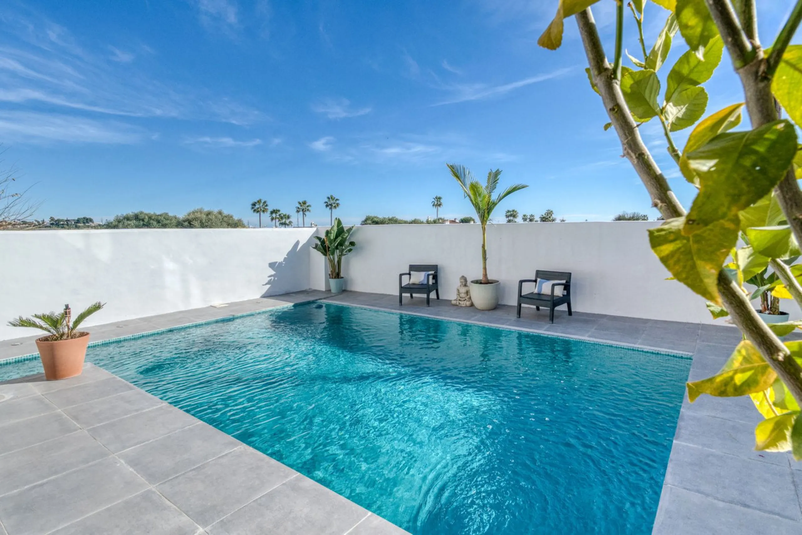 Stunning fully refurbished villa located in the sought after area of Bel Air on Estepona's New Golden Mile.