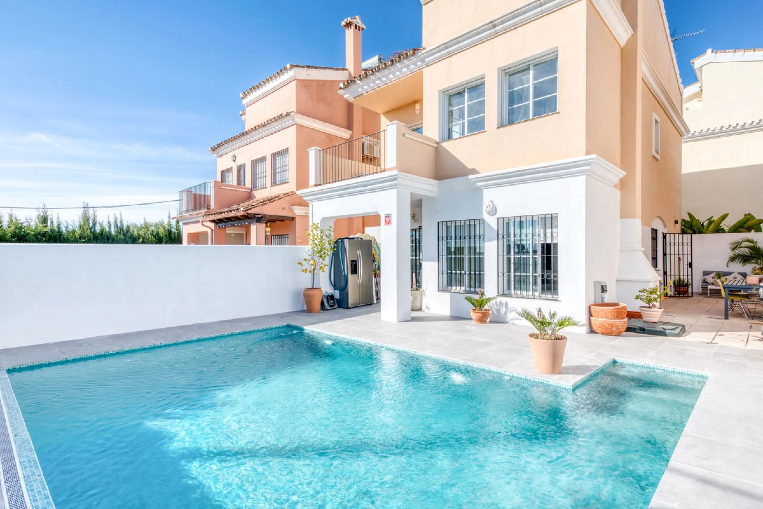Stunning fully refurbished villa located in the sought after area of Bel Air on Estepona's New Golden Mile.