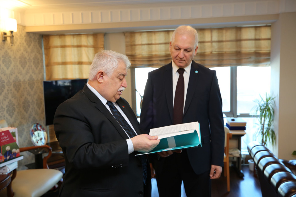 Beynəlxalq Türk Akademiyası ilə TÜBA arasında əməkdaşlıq perspektivləri müzakirə olunub
