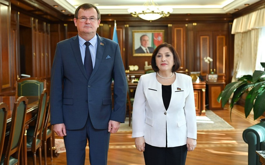 Milli Məclisin sədri Andrey Ravkovu qəbul edib