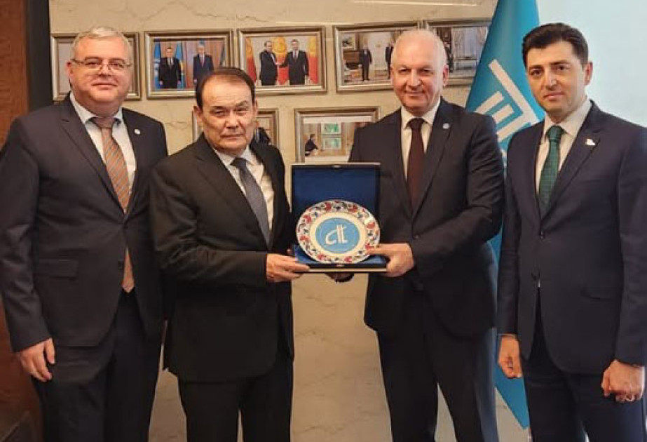 Şahin Mustafayev Türk İnvestisiya Fondunun prezidenti ilə görüşüb
