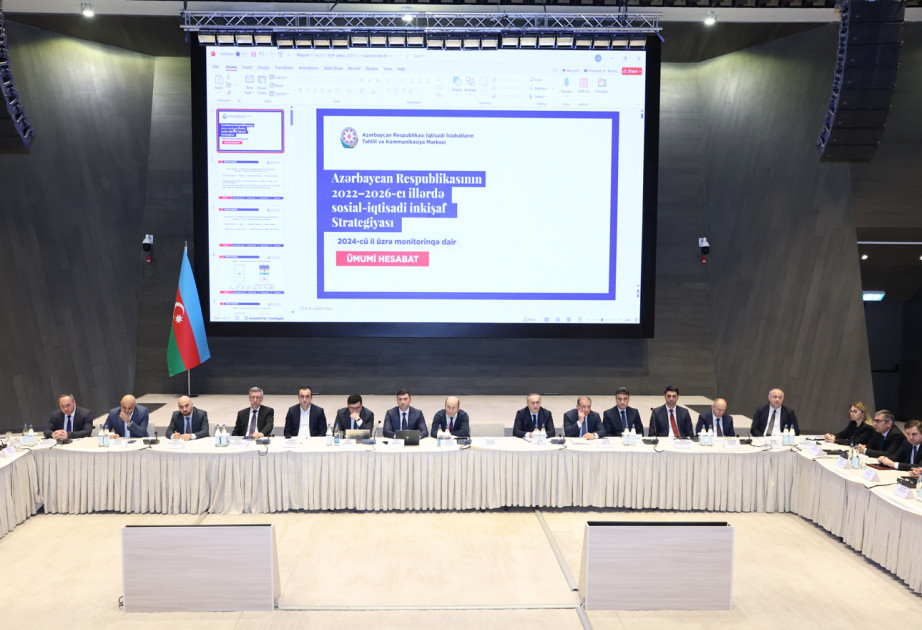 “İqtisadi artım” üzrə İşçi qrupun iclası keçirilib