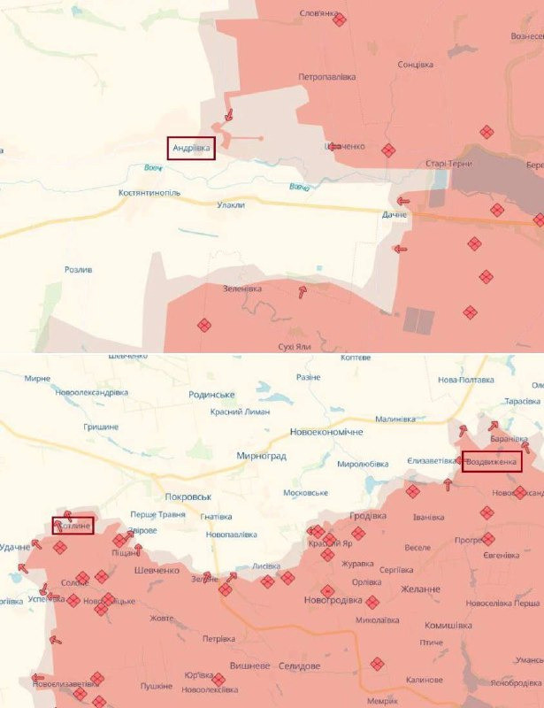 Rusiya ordusu Donetsk vilayətində irəliləyir