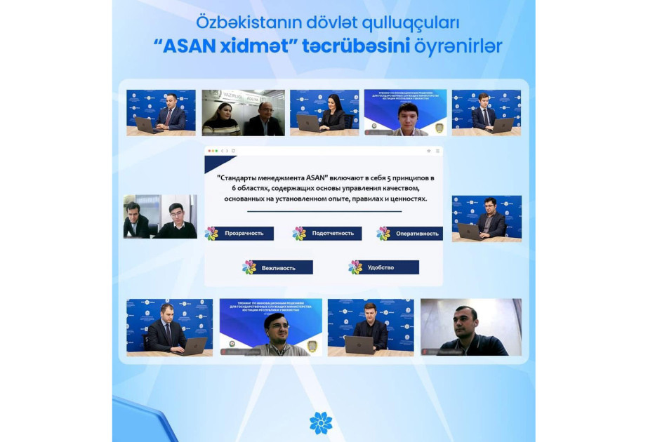 Özbəkistan dövlət qulluqçuları "Asan xidmət" təcrübəsində