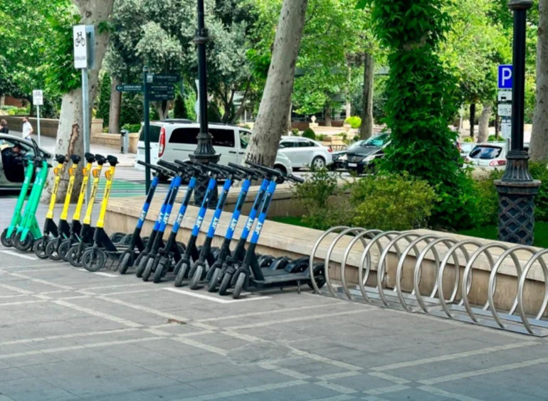 Bakıda yeni skuter parklanma məntəqələri yaradılıb