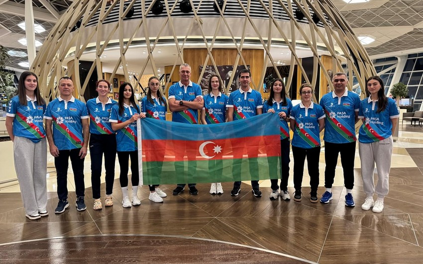 Qadın çimərlik voleybolçuları Misirə yollanıb