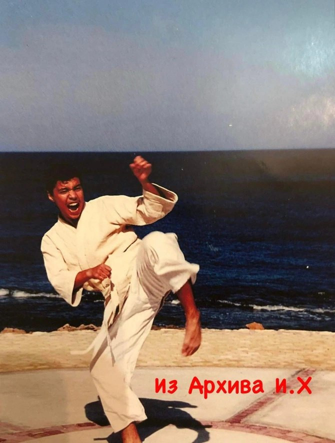 Sahil Babayev karate ilə məşğul olub