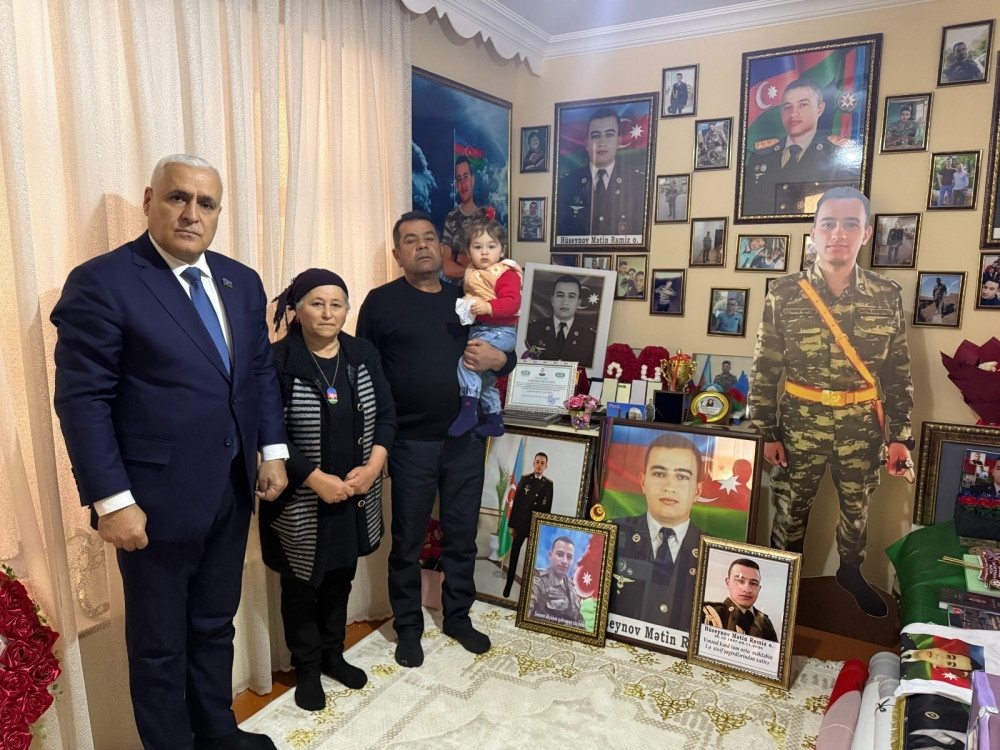 Millət vəkili Ordubadda şəhid ailələrini və ən yaşlı sakinləri ziyarət edib