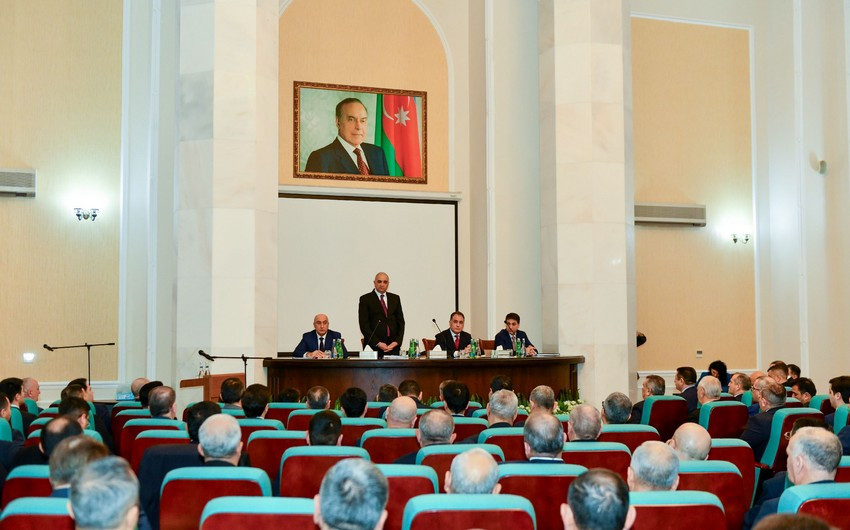 Regional Su Meliorasiya Xidmətində 2025-ci ildə qarşıda duran vəzifələrə həsr edilmiş müşavirə keçirilib