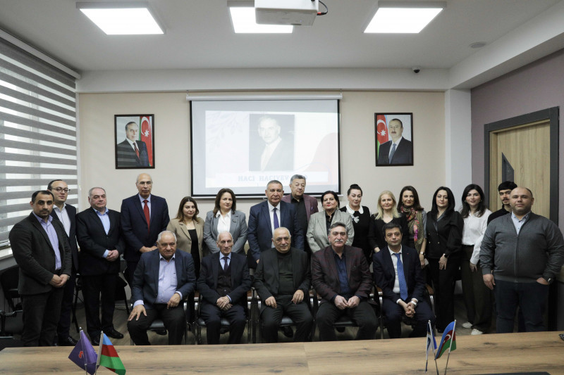 BDU-nun Jurnalistika fakültəsində tanınmış jurnalist Hacı Hacıyevin 100 illik yubileyi qeyd olunub