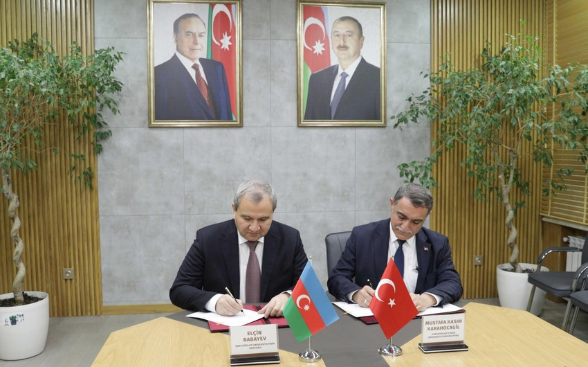 BDU və Kırşehir Ahi Evran Universiteti ilə memorandum imzalayıb