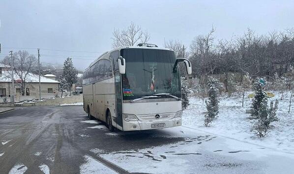 Hava şəraiti ilə əlaqədar bu  istiqamətlərdə avtobus reysləri təxirə salınıb