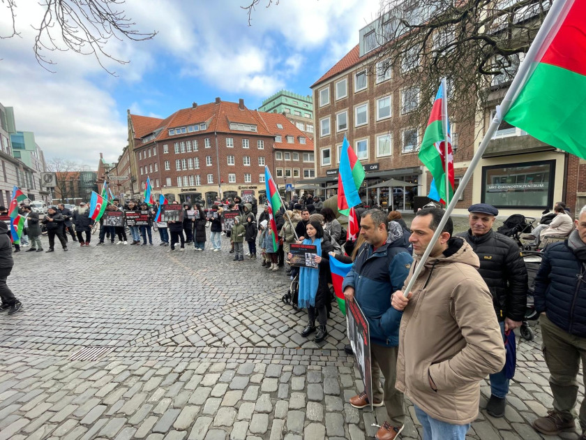 Almaniyanın Münster şəhərində Xocalı soyqırımı qurbanlarının xatirəsi anılıb