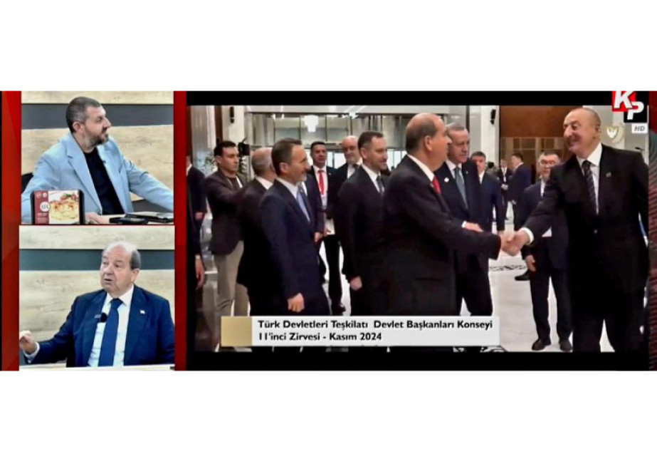 Ersin Tatar Kiprdə ədalətli və davamlı sülhün şərtlərini bəyan edib