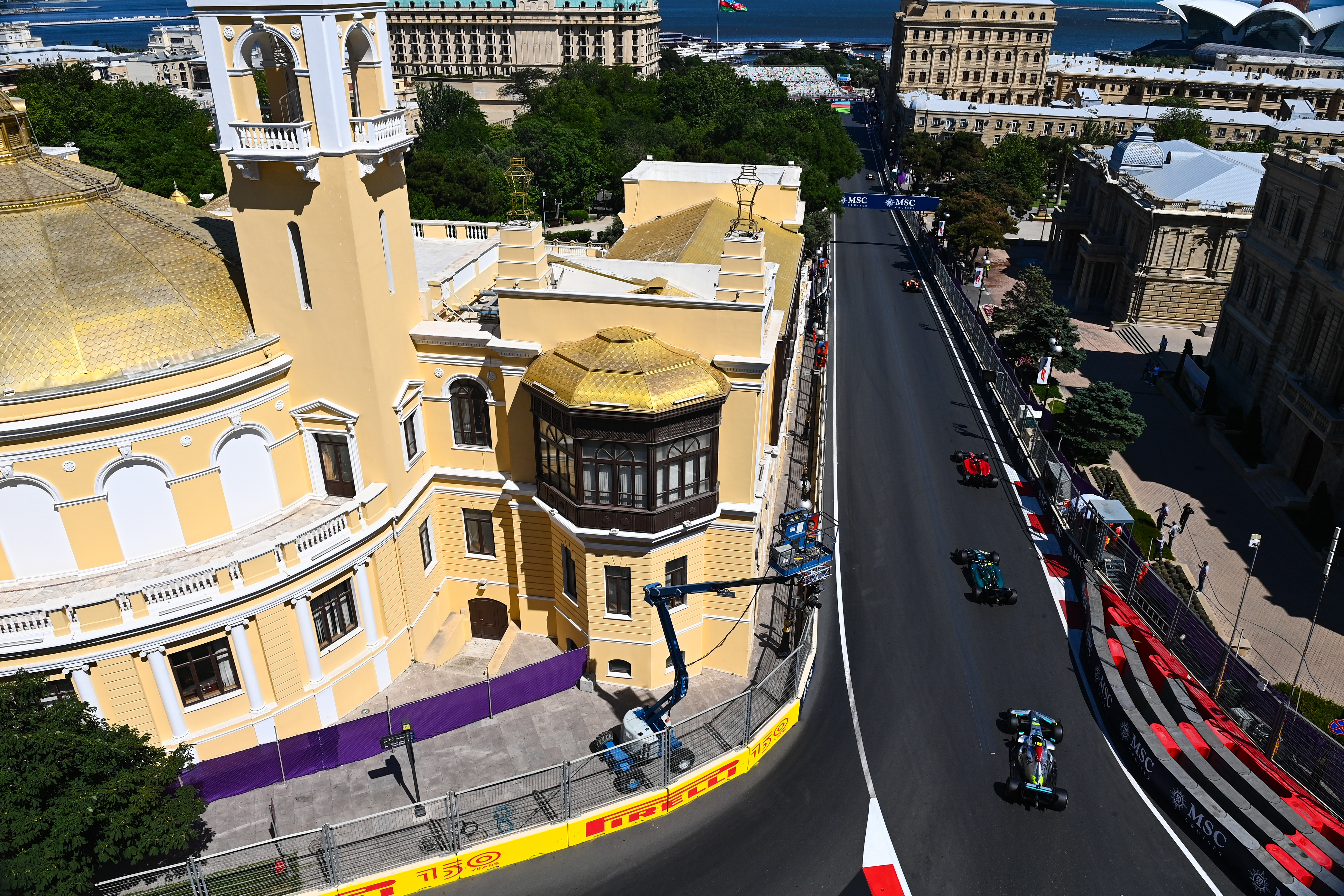 "Formula 1": Azərbaycan Qran-prisi üçün paddokun yenidən qurulmasına başlanıb