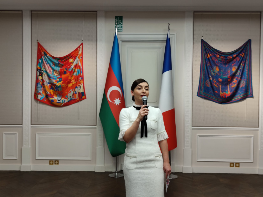 Parisdə Azərbaycan səfirliyinin Mədəniyyət Mərkəzində Beynəlxalq Qadınlar Gününə həsr edilmiş tədbir keçirilib