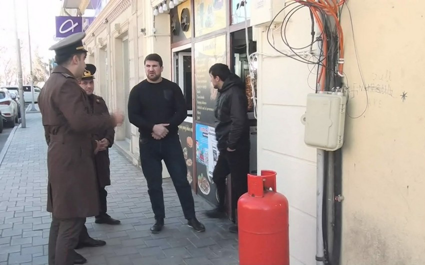 Bəzi obyektlərdə insan həyatı üçün təhlükə mənbəyi olan qaz balonları aşkarlanıb