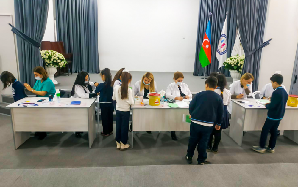 Bakı şəhəri üzrə yanvar-fevral aylarında 125 mindən çox uşaq icbari dispanserizasiyaya cəlb olunub