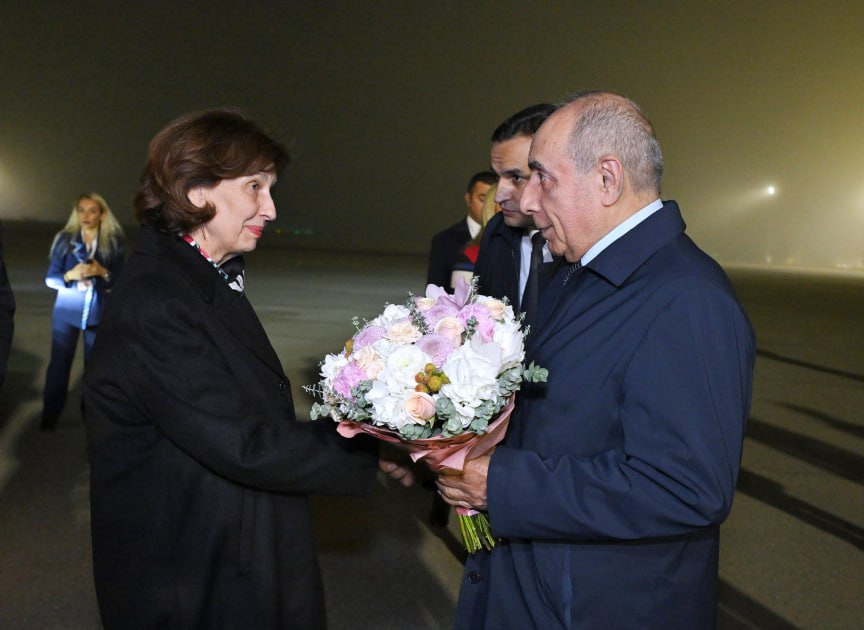 Şimali Makedoniya Prezidenti Azərbaycana gəlib