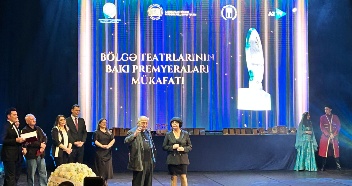 Dram Teatrında Milli Teatr Gününə həsr olunmuş təntənəli bayram tədbiri keçirilib