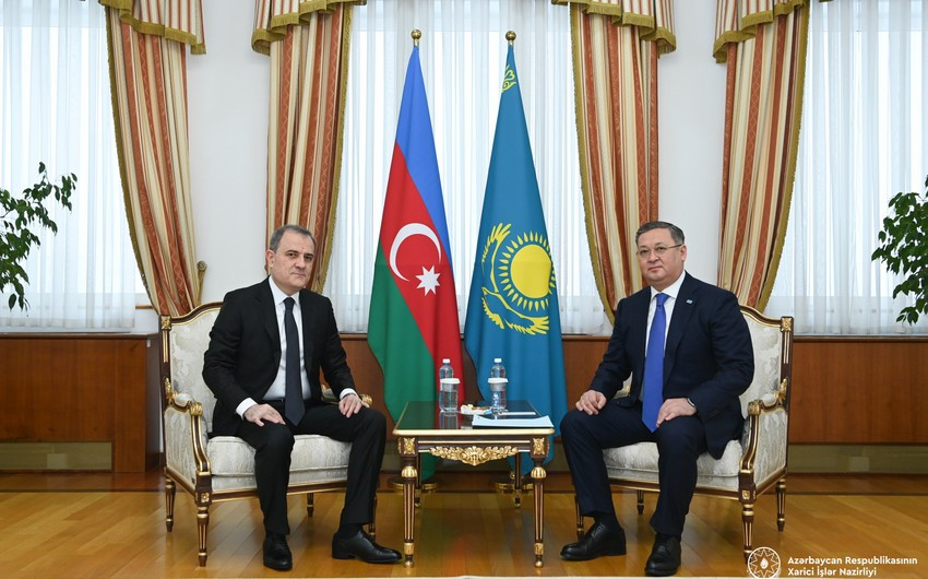 Astanada Azərbaycan və Qazaxıstan XİN başçılarının görüşü keçirilir
