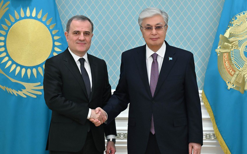 Ceyhun Bayramov Tokayevə Prezident İlham Əliyevin adından təşəkkür edib