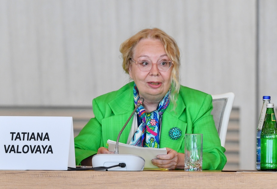 Tatyana Valovaya: "BMT-nin Qaçqınlar üzrə Ali Komissarlığı 120 ölkədə insanlara yardım göstərib"