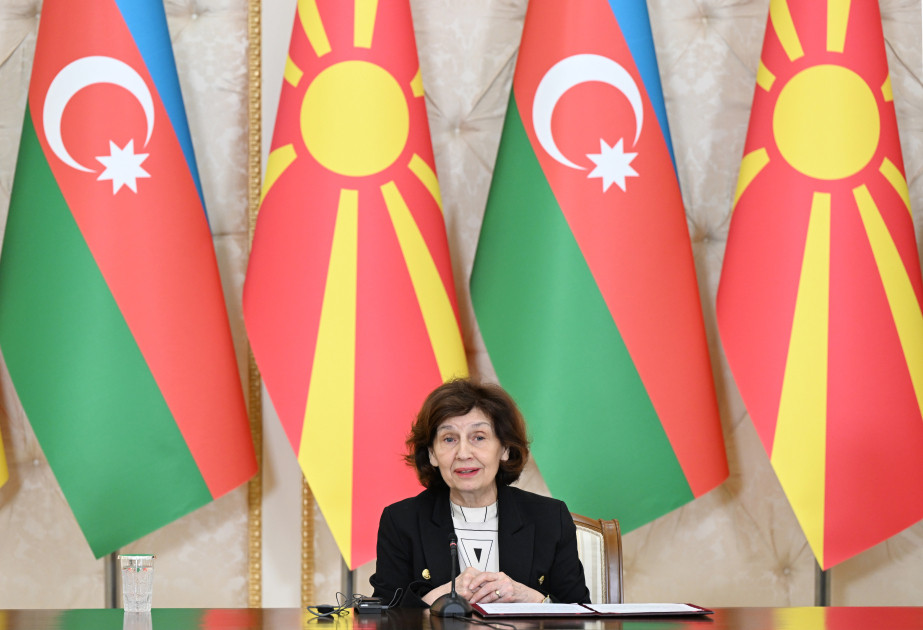 Şimali Makedoniya Prezidenti: "Azərbaycanla  tərəfdaşlığı inkişaf etdirməyi hədəfləyirik"