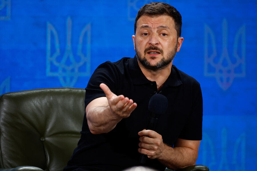 Zelenski: Ukraynadakı Avropa qoşunları üçün aydın mövqe lazımdır