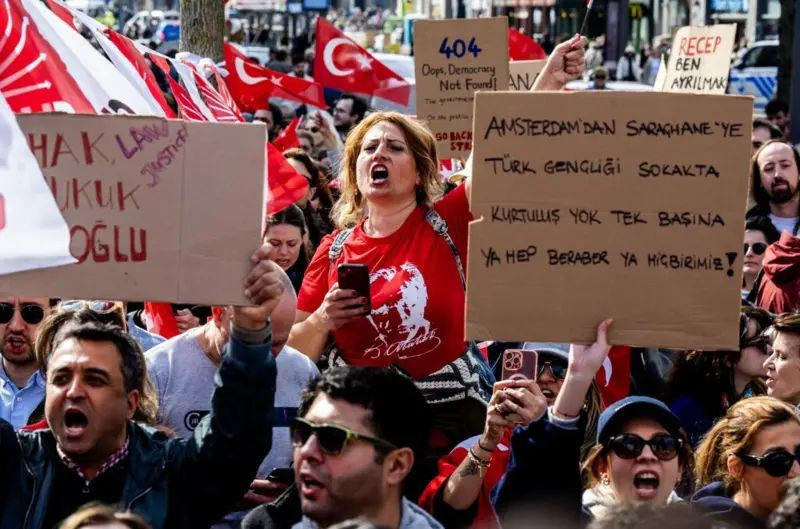 Avropada İmamoğlu etirazları: İngiltərə, İtaliya, Hollandiya və digər ölkələrdə aksiyalar keçirilir