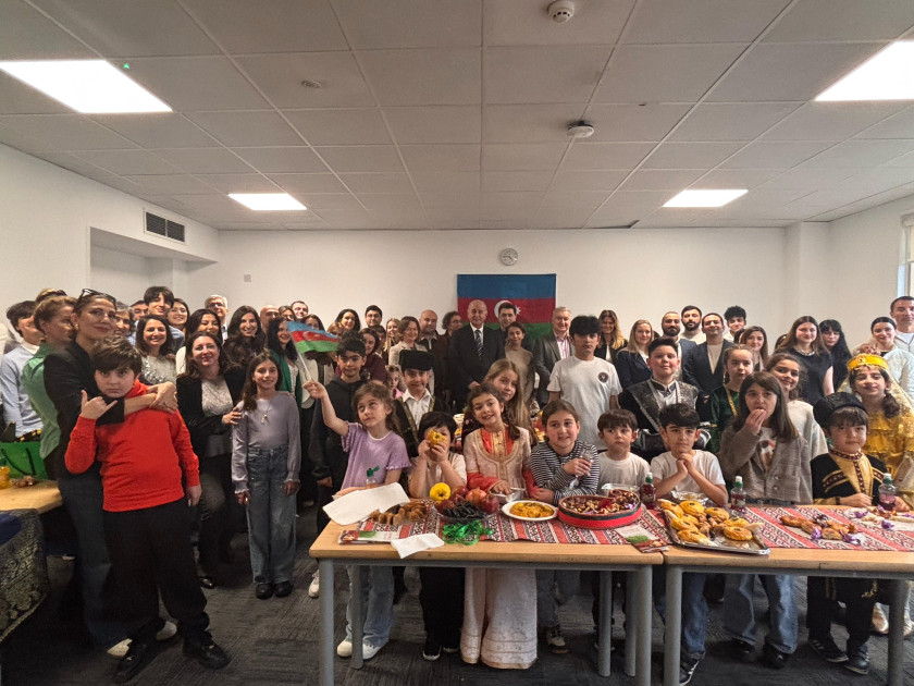 Londondakı Azərbaycan məktəbində Novruz bayramı qeyd olunub