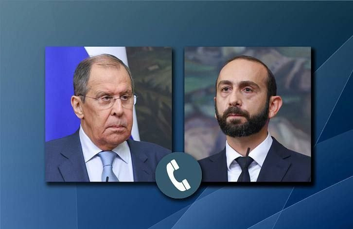 Lavrov və Mirzoyan telefon danışığı apardılar