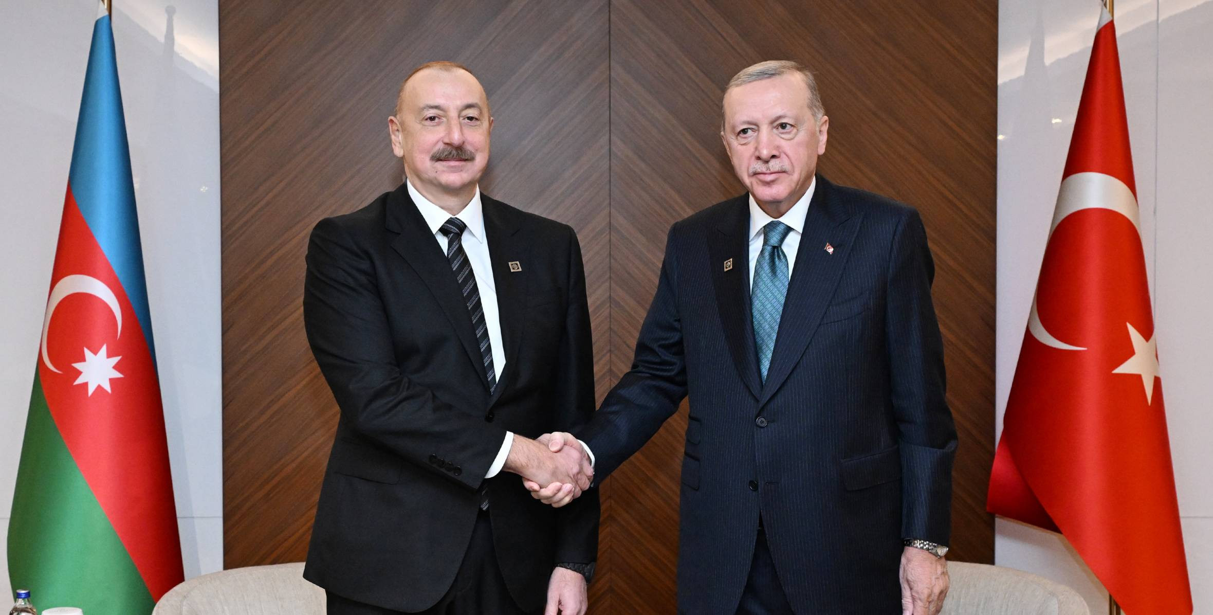 Bişkekdə İlham Əliyevin Rəcəb Tayyib Ərdoğanla görüşü olub