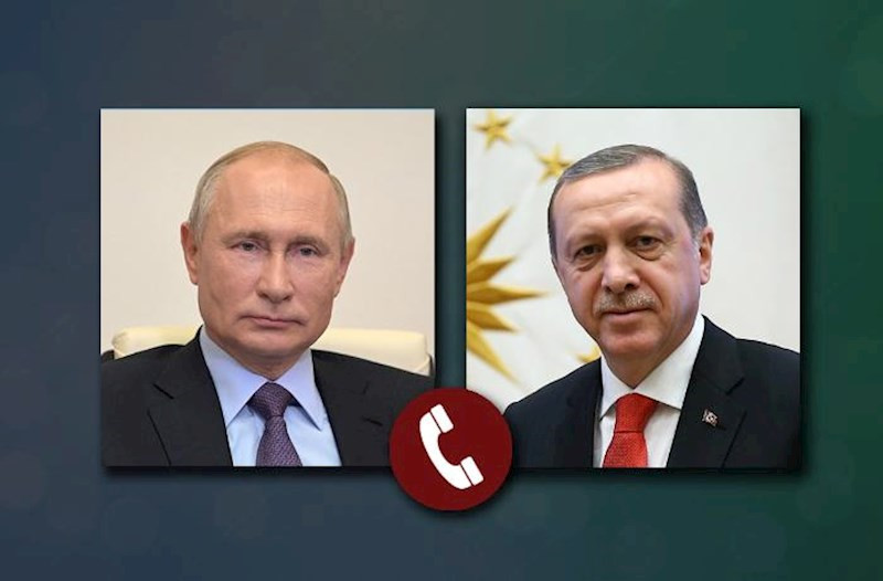 Türkiyə və Rusiya prezidentləri arasında telefon danışığı olub