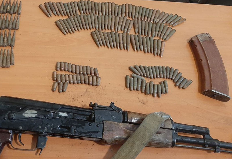 Bakıda silah-sursat aşkarlanıb
