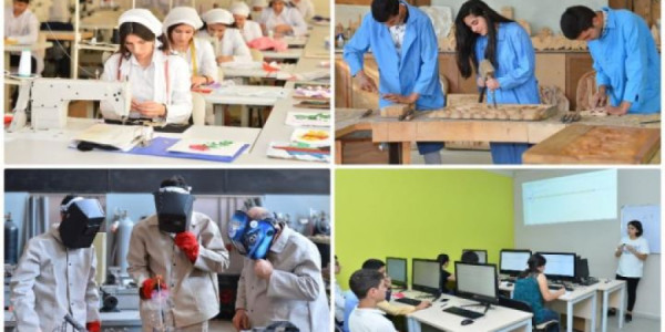 Bu gündən peşə təhsili müəssisələrinə qəbul başlayıb