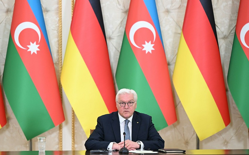 Almaniya Prezidenti: Qarabağ Azərbaycandır, bu, Berlinin aydın mövqeyidir