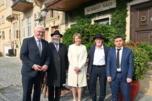 Almaniya Prezidenti Frank-Valter Ştaynmayer İçərişəhərlə tanış olub