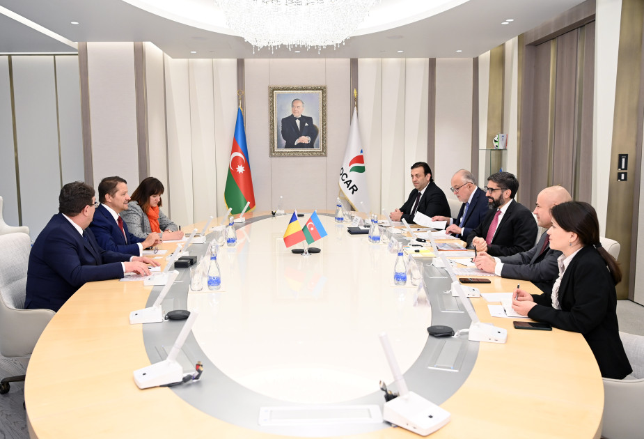 SOCAR-ın prezidenti “Chimcomplex S.A.” şirkətinin İdarə Heyətinin sədri ilə görüşüb