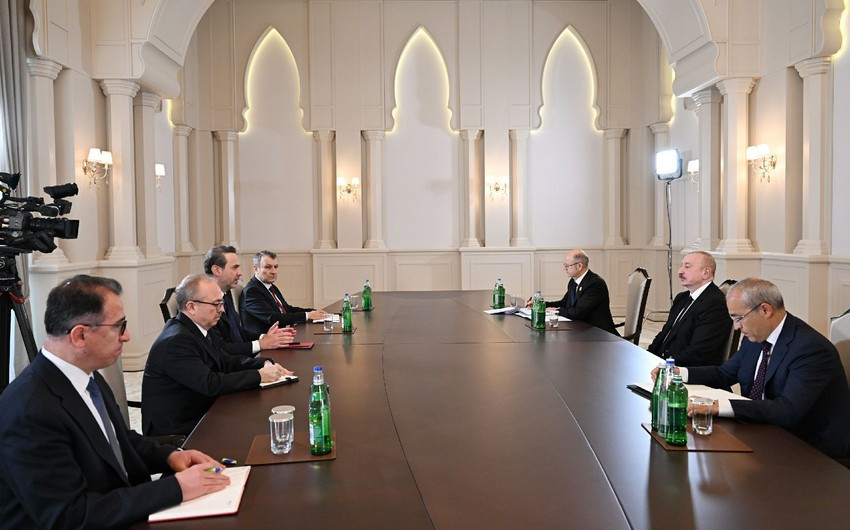 Prezident İlham Əliyev Alparslan Bayraktarı qəbul edib -