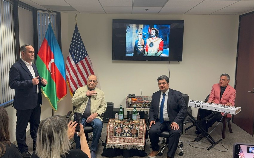 Rasim Balayev Los-Ancelesdəki baş konsulluqda tədbirdə iştirak edib