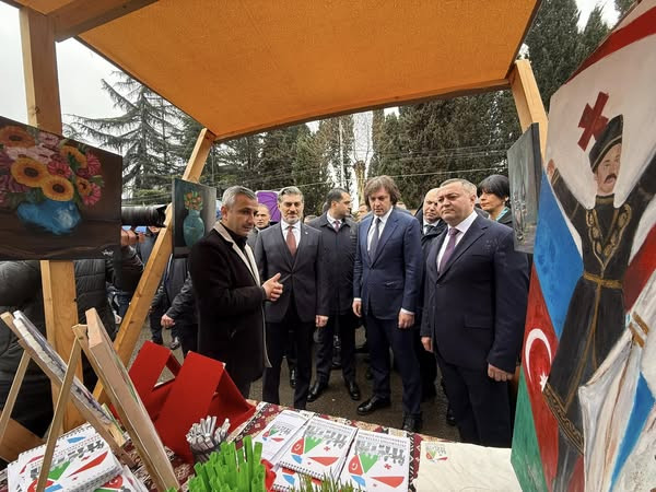 Gürcüstanın Prezidenti və Baş naziri Novruz şənliyində iştirak edib