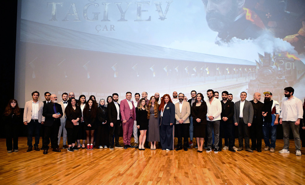 Nizami Kino Mərkəzində “Tağıyev: Çar” bədii filminin təqdimat mərasimi olub