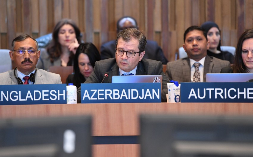 UNESCO İcraiyyə Şurasının sessiyasında Azərbaycanın Milli bəyanatı səsləndirilib