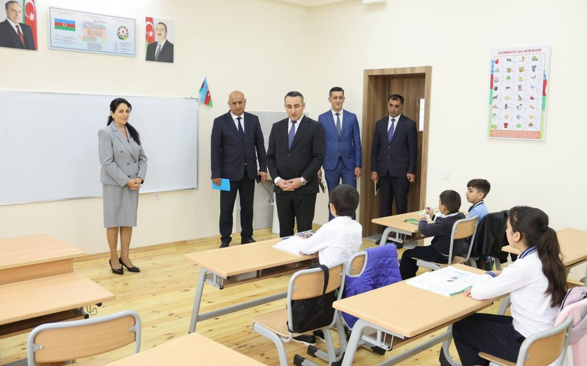 Suqovuşan və Sarıcalıdakı məktəblərdə tədris prosesinə başlanılıb