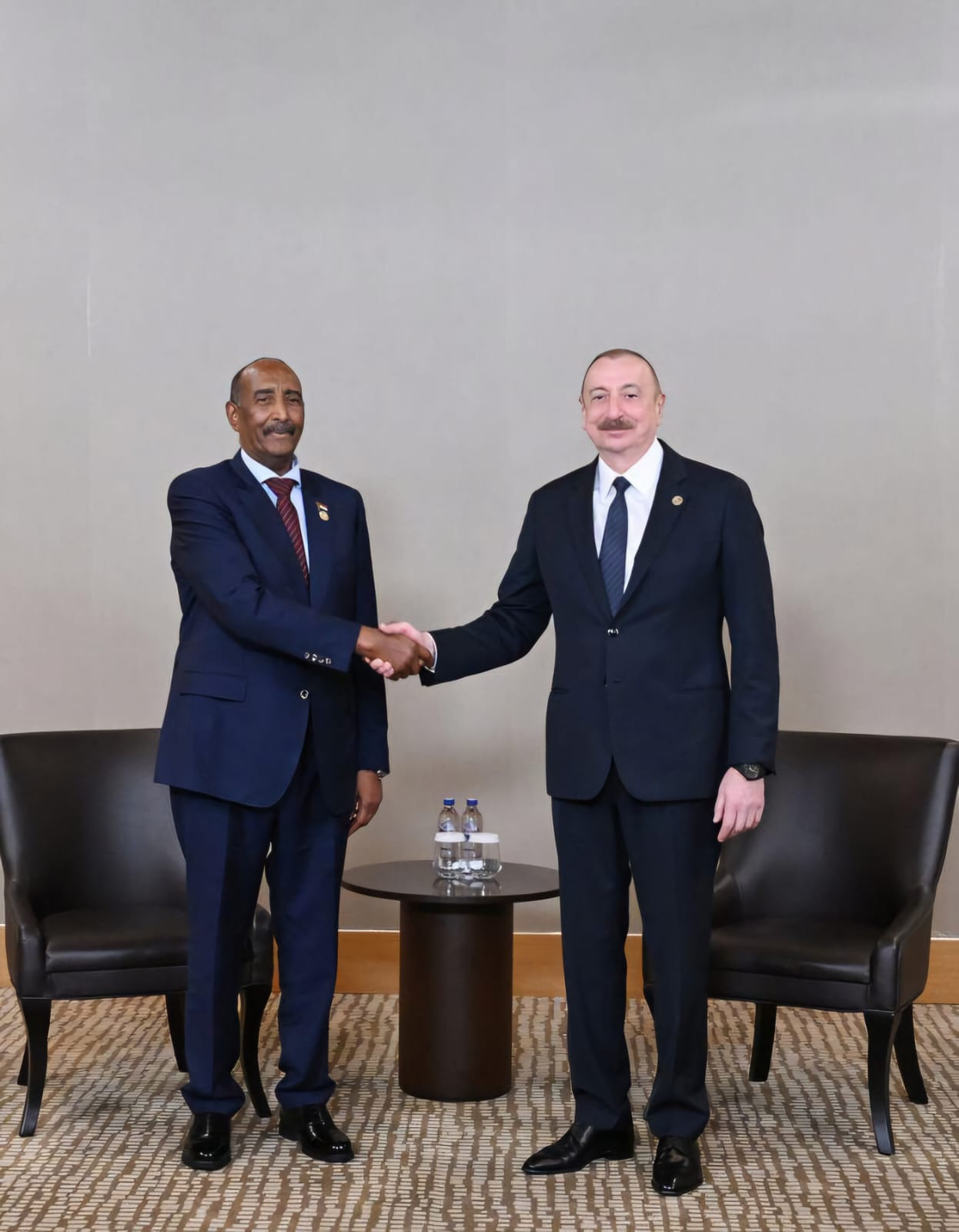 Azərbaycan Prezidenti Antalyada Sudan lideri ilə görüşüb
