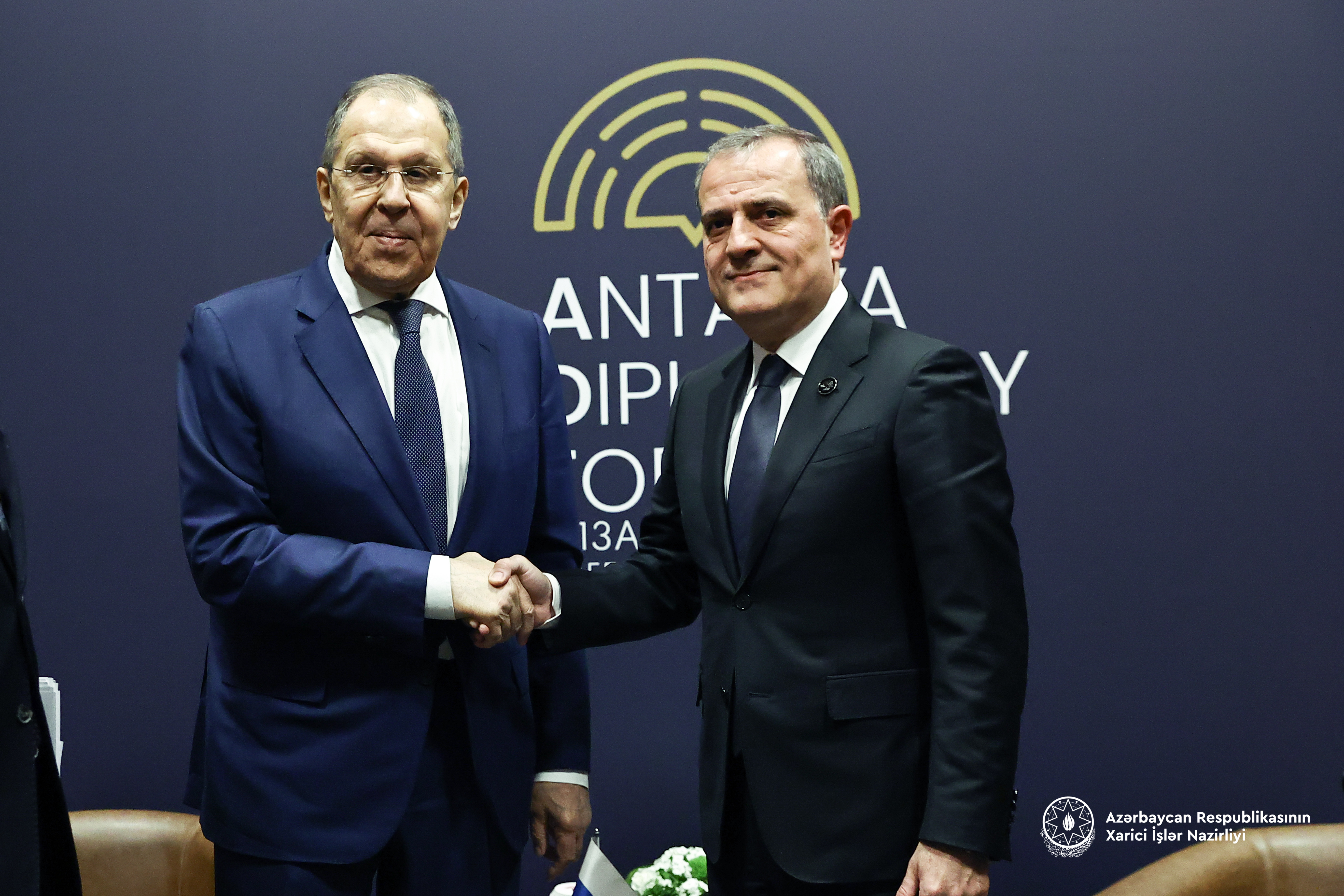 Azərbaycan və Rusiya XİN rəhbərləri görüşüb