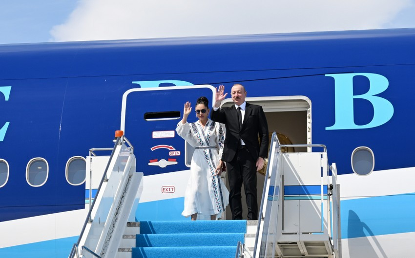 Prezident İlham Əliyevin Türkiyəyə işgüzar səfəri başa çatıb