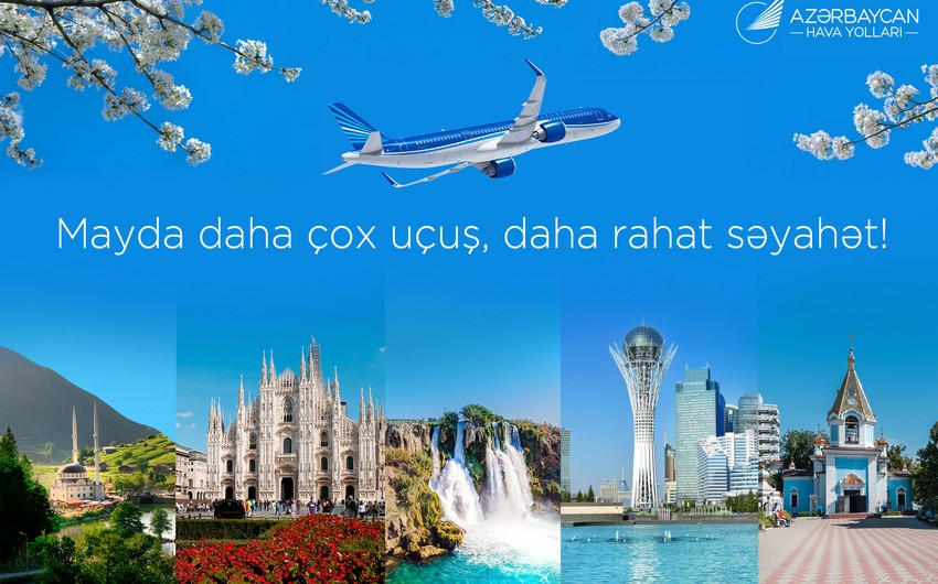 AZAL bir sıra istiqamətlərdə uçuşların sayını artırır